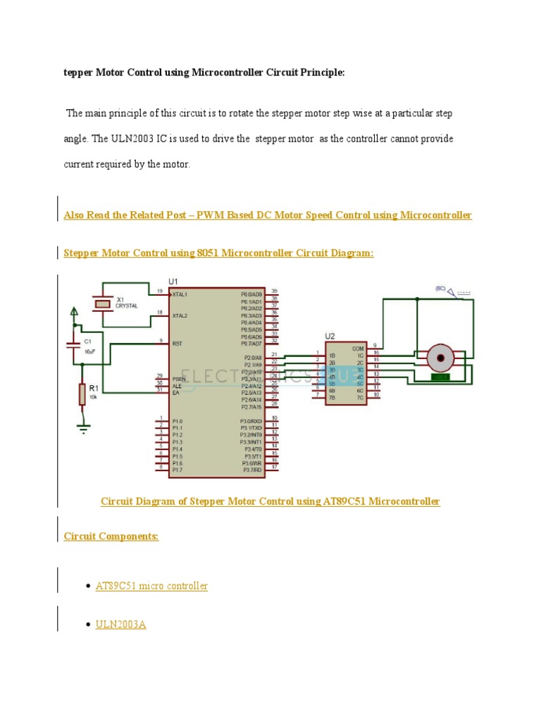 8051 Interface Electric Motor Analog To Digital Converter
