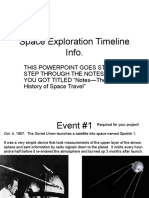 Space Exploration Timeline