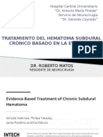 Manejo Del Hematoma Subdural Según La Evidencia