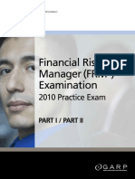 FRM1&2 Practice Exam2010 PDF