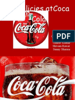 HR Policies of Coca Cola by Faraz Shahid