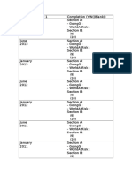 Geography Unit 1 Past Paper Checklist