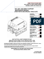 Mep 831a Operator Unit and Direct Support Maintenance Manual Including Repair Parts and Special Tools List TM 9 6115 639 13p