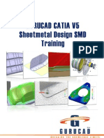 GURUCAD CATIA V5 Sheet Metal Design SMD Training De