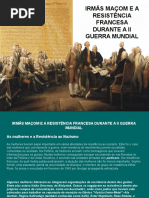 A Maçonaria Na Resistência Francesa Na Segunda Guerra Mundial