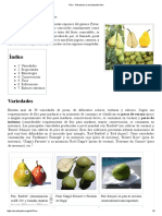 Peras: variedades, propiedades y usos de esta fruta