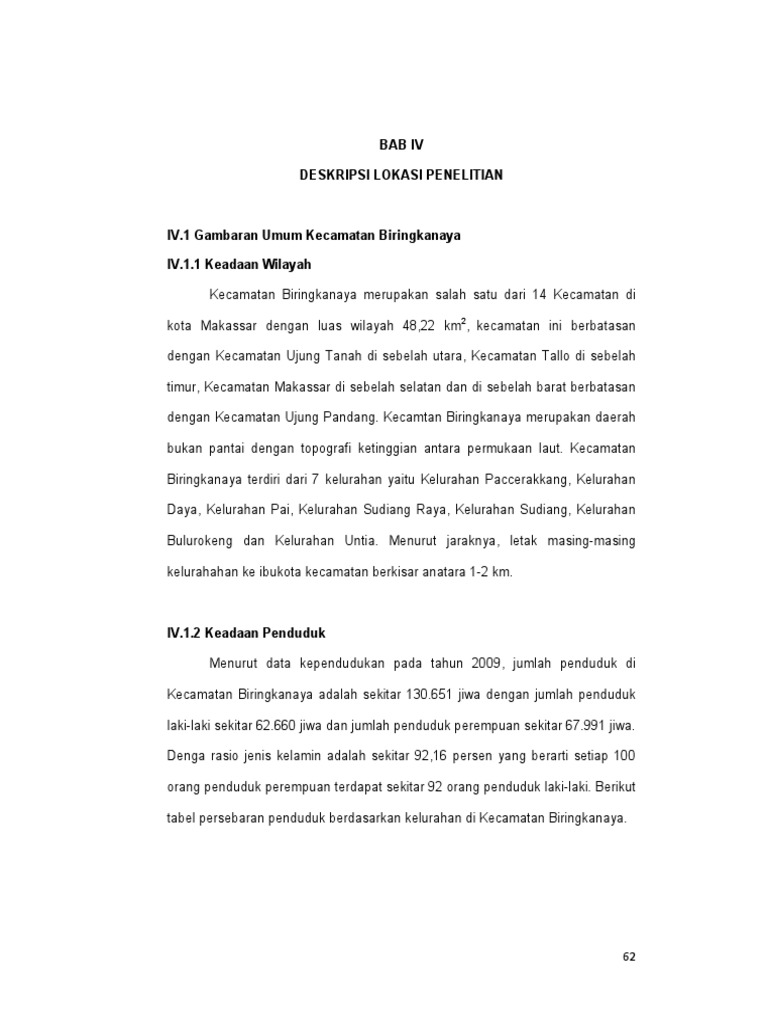 Bab Iv Deskripsi Lokasi Penelitian 1