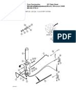 Case Construction 580K Loader Backhoe Cold Start System Diagram and Parts List