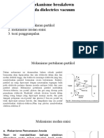 Mekanisme Breakdown Pada Dielectrics Vacuum