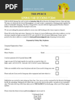 Booking Form the SoURCE