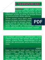 Transpotasi Pertemuan 9