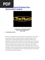 Contoh Proposal Kegiatan Dan Sponsorship Lengkap