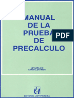 Manual Prueba de Pre Calculored