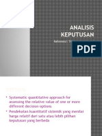 Analisis Keputusan