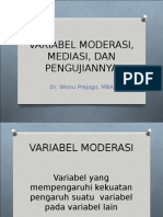 Moderasi Mediasi