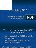 Real and Nominal GDP Formula Calculator