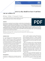 Australian Dental Journal: Professionalism: What Is It, Why Should We Have It and How Can We Achieve It?