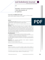 Multiple Idiopathic Cervical Resorption: Case Report and Discussion of Management Options