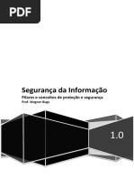 Apostila - Segurança Informática - Com Simulados - Perguntas e Respostas