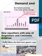 Future Demand and Supply: Electricity Is The Fastest Growing Component of The Total Global Energy Demand