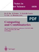 COmputing and Combinatoria