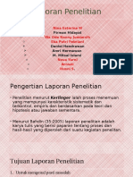 LAPORAN PENELITIAN KEL 3