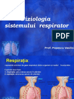 Fiziologia Sistemului Respirator