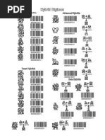 Digimon D-Scanner Version 3 v3 Barcodes