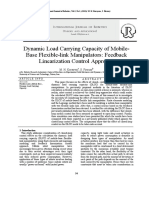 Dynamic Load Carrying Capacity of Mobile - Base Flexible-Link Manipulators: Feedback Linearization Control Approach