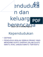 Kependudukan Dan Keluarga Berencana