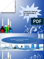 Specialty Chemicals and Pharma Intermediates