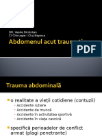 Abdomenul Acut Traumatic