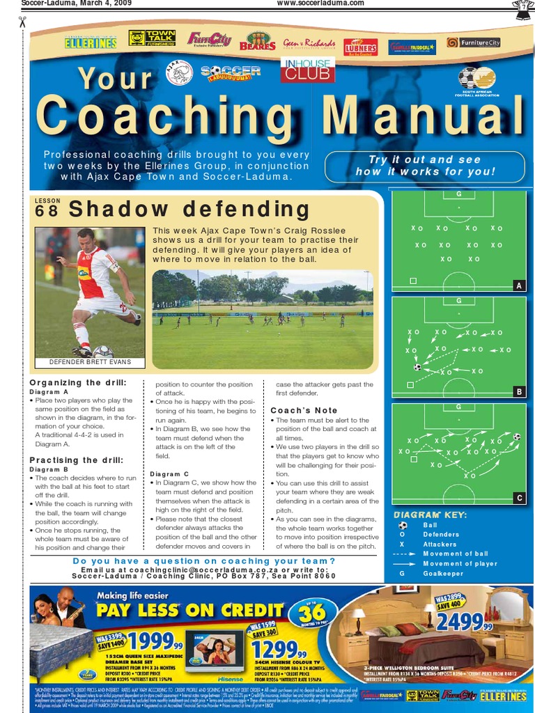 Coaching Manual: Shadow Defending | PDF