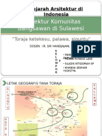 Arsitektur Komunitas Bangsawan Di Sulawesi