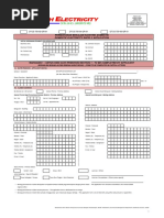 Borang Elektrik SESB