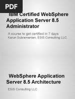 IBM Certified WAS 8.5 Administrator Architecture