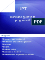 Teknikat e Gjuheve Te Programimit-1 