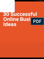 30 Successful Business Ideas