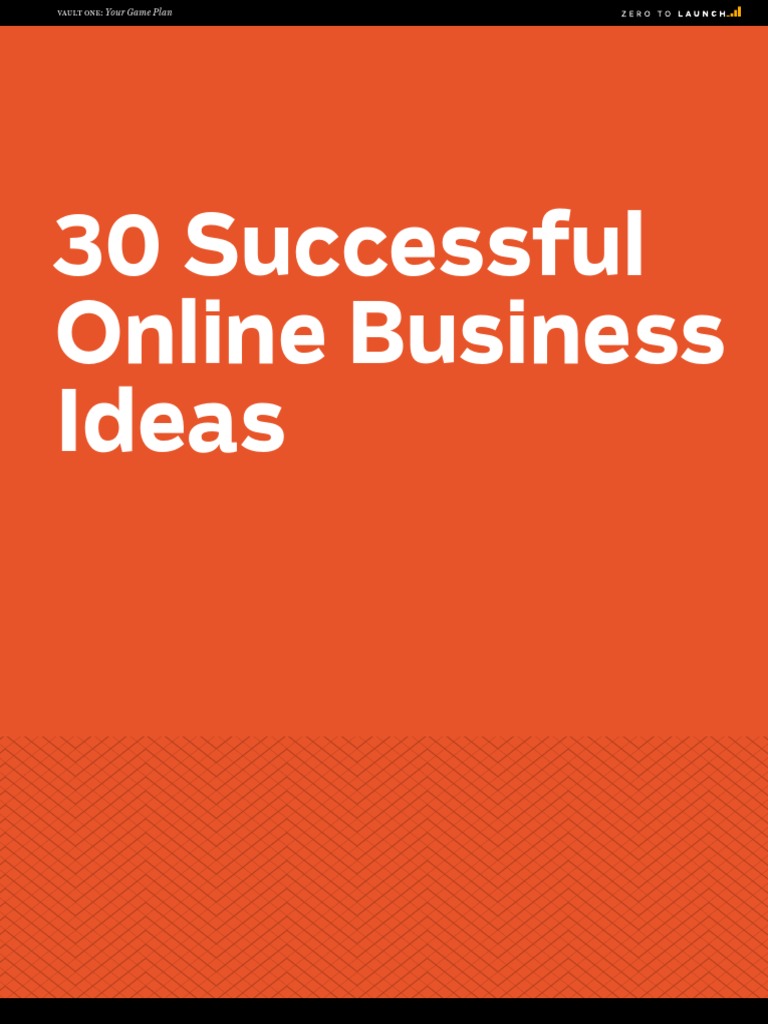 30 Successful Business Ideas PDF