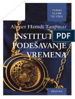 Ahmet Hamdi Tanpınar - Institut Za Podešavanje Vremena