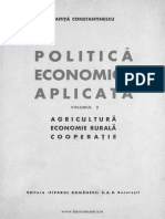 M. Constantinescu - Politica Economica 2 PDF