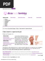 Como Remover a Aspereza Dos Pés – Dicas de Moda, Tendências Moda 2012, Moda Feminina _ Saiba Mais Sobre Moda Aqui No Dicasmodafeminina