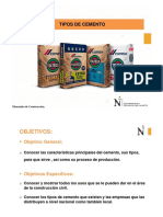 Tipos de Cemento PDF