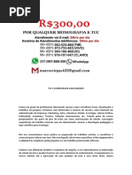 barueri MONOGRAFIA E TCC PARA TODOS OS CURSOS R$300,00