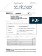 Prueba Cuentos de Óscar Wilde