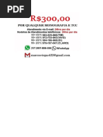 Vitoria MONOGRAFIA E TCC PARA TODOS OS CURSOS R$300,00