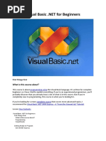 Visual Basic .NET For Beginners