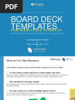 Startup Board Deck Templates NextView Ventures 1