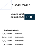 Тema 8. Lipide Hidrolizabile