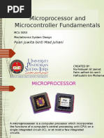 Microprocessor and Microcontroller